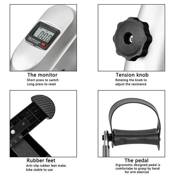 Home Mini Fitness Bike Hand And Foot Trainer